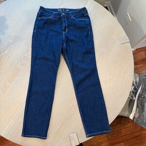 Old Navy Dark Blue High-Rise WOW Straight Jeans